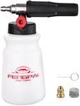 FENG PAI Foam Cannon for Pressure Washer Gun, Wide Mouth Snow Foam Cannon for Car Wash, Soap Dispenser with 1/4 Inch Quick Connector, Sprayer Bottle Fits Most Power Washing Accessories- 1L 4000 PSI