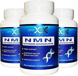 Genex Formulas NMN Supplement 250mg (3 Pack) - 99% Pure Shelf Stabilized Capsules for Increasing NAD Levels, DNA Repair, & Healthy Aging, GMP Certified, 90 Day Supply