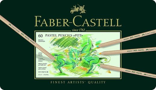 Faber-Castell Pitt Pastel Pencils Set – 60 Colors