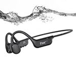 esonstyle Swimming Headphones Bluetooth 6.0 - IP68 Waterproof Earphones Built-in 8GB MP3, Open Ear Running Earphones, Bone Conduction Underwater Headphones for Swimming Surfing Cycling