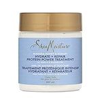 Shea Moisture Hydrate + Repair Protein Power Hair Treatment for dry, damaged hair Manuka Honey & Yogurt sulfate-free deep conditioner 237 ml