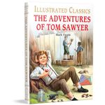 The Adventures of Tom Sawyer : llustrated Abridged Children Classic English Novel with Review Questions (Hardback