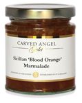 Carved Angel Gold - Sicilian Blood Orange Marmalade - For Hot Toast, Pancakes, Croissants - Sauces & Glazes for Duck, Ham, Chicken & Turkey - 215g