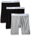 Tommy Hilfiger Men's 3-Pack Cotton Boxer Brief, Multi, Large