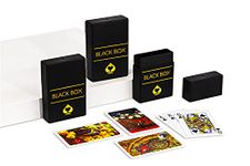 Black Box Premium Plastic Playing Cards, Bridge Size, Regular Index, Pack Of 3 For Adult