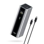 CUKTECH 15 Ultra Power Bank 20000mAh 165W Fast Charging 3-Port USB C Portable Charger Fast-Self-Charging TFT Digital Display Battery Pack Compatible with MacBook Pro/Air/iPad/iPhone 16/Samsung/Dell