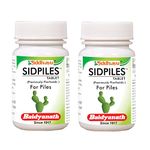 Baidyanath Sidpiles I Piles Tablet I Ayurvedic Piles Medicine I 50 Tablets (Pack of 2)