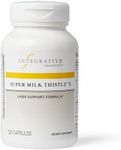 Integrative Therapeutics Super Milk Thistle X - Liver Support Formula* Blended with Artichoke, Dandelion Leaf & Licorice Root Extract & Silymarin - Gluten Free - Dairy Free - Vegan - 120 Capsules