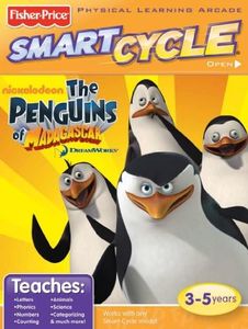 Fisher-Price Smart Cycle [Old Version] The Penguins of Madagascar Software Cartridge