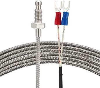 uxcell K Type Thermocouple 0-600C M6 Temperature Sensor Probe 10ft