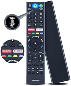 RMF-TX310P Voice Remote for Sony Bravia LED TV KD-75X8000G KD-65X8000G KD-55X8000G KD-49X8000G KD-43X8000G KD-65X8077G KD-55X8077G KD-65X7500F KD-55X7500F KD-49X7500F KD-43X7500F