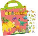 Dinosaur Reusable Sticker Books for