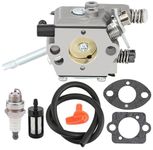 Powtol FS66 Carburetor for Stihl FS81 FS86 FS 66 FS106 FS52 FS56 FS88 FS62 FS48 Brushcutter Trimmer Weedeater Parts Replace 4126 120 0610 WT-45 Carb