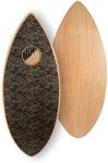 Osprey Surf Skimboard for Kids and Adults - 41 Inch Pintail Beginner Skim Board with 7 Ply Wood Construction - Black