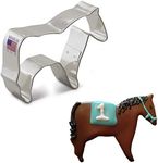 Horse Cookie Cutter 3.5" Made in USA by Ann Clark
