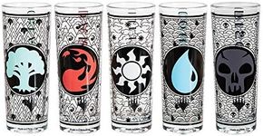 Bioworld Magic: The Gathering Mana Symbol Shot Glasses (Pack of 5)