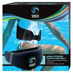 Sunlite Sports Aqua Fitness Deluxe Flotation Swimming Belt - Water Aerobics Equipment for Pool, Low-Impact Workout