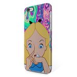 Alice In Wonderland Blows Coke Trippy Hard Plastic iPhone 6 Plus / iPhone 6S Plus Phone Case Cover