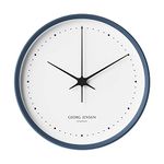 Georg Jensen HENNING KOPPEL CLOCK BLUE & WHITE 22 CM