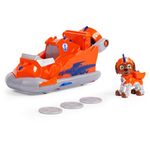 PAW PATROL, Rescue Knights Zuma Transforming Toy Car with Collectible Action Figure, Kids’ Toys for Ages 3 and up