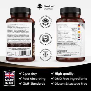 Shilajit Sea Moss & Lion’s Mane Supplement 6000mg – Herbal Blend