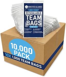 Invested Alliance Resealable Set Team Bags for Trading Cards | Ultra, TCG, Baseball, Sports Card Team Bags Sleeves. Fits Top loaders, Magnetic & Semi Rigid Holders. High Clarity Collectible Sleeves.