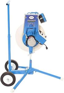 Jugs Changeup Super Softball Pitching Machine - New Changeup Feature! Fastballs up to 70 mph and changeups at speeds as Low as 44 mph. (Changeup Super Softball with Cart)