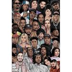 Pyramid International Hip Hop Icons Maxi Poster, 61cm x 91.5cm - Official Merchandise ​