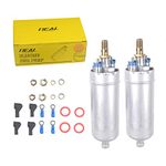 DEAL AUTO ELECTRIC PARTS Set of 2 New EFI Electric External In-Line Fuel Pump Compatible With Benz C/CL/E/S/SL Class E8177