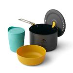 Sea to Summit Frontier Ultralight One Pot Cook Set, 1-Person (Pot, Bowl, Mug)