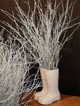 Vanchai 20 STEM 30" Long Real Dried White Curly Willow Decor, Natural Wood Diffuser Stems Stick for Vase Twigs Decor for DIY Crafts, Sticks for Home Decoraction, Vase, Corners of Home