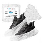 TYGA STORE (100 Pieces Disposable Shoe Covers - White Plastic, Anti Slip, Dust Proof, Waterproof Overshoes - Indoor, Outdoor, Carpet, Floor, Rain, Boot, Safety, Cycling, Strong Foot Covering