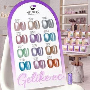 gelike ec Cat Eye Gel Nail Polish: Smooth 1-Coat Coverage