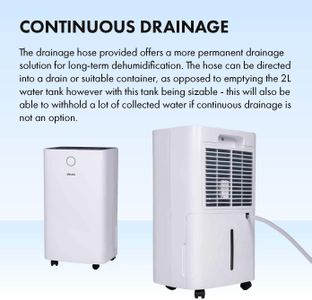 Devola 20L Dehumidifier with HEPA Filter – Powerful Moisture Removal