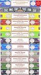 Nag Champa Incense Sticks Variety- Pack (12 Incenses, 140+ Sticks)