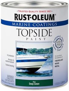 Rust-Oleum, Deep Green 207007 Marine Coatings Topside Paint, Quart, 32 Fl Oz (Pack of 1), 11