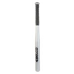 BELCO Wooden Baseball bat - Heavy Duty Solid Sports basebat | Ideal for self Defence | Made in India Wooden Finish Easy to Carry-Wood Base Ball bat (Silver)