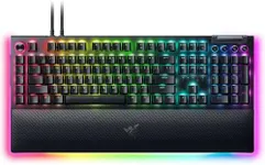 Razer BlackWidow V4 Pro Wired Mechanical Gaming Keyboard: Orange Switches Tactile & Quiet - Doubleshot ABS Keycaps - Command Dial - Chroma RGB - Magnetic Wrist Rest - Snap Tap