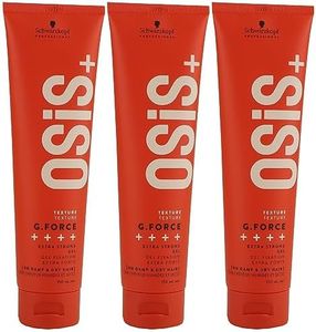 Schwarzkopf Osis Texture G.Force Lot de 3 flacons de gel coiffant 150 ml