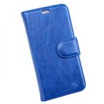 Sanxir Anti-Radiation Case, EMF and RF Protection Wallet Case Against Drops and Bump for iPhone 12 and 12pro with A New Classes of Nanoscale Graphene-Based Materials, with RFID Protection. (Blue)