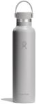 Hydro Flask Stainless Steel Standard Mouth Water Bottle with Flex Cap and Double-Wall Vacuum Insulation,Birch, 24 Ounces