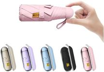 BAODINI Travel Mini Umbrella for Pu