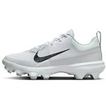 Nike Force Trout 9 Pro MCS Baseball Cleats (FB2908-100, White/Black-Pure Platinum), White/Black/Pure Platinum, 11