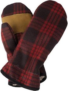 Stormy Kromer Ida's Mittens Size XL Black/Red Tartan