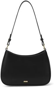 GETERUUV Shoulder Bags for Women Red Purse Burgundy Purse Retro Fall Purse Crossbody Bag Maroon Purse Leather Hobo Handbag, A1-black, Small