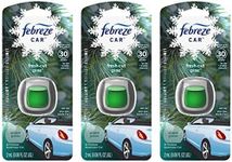 Febreze Car Vent Clip Air Freshener - Limited Edition Holiday Collection - Fresh-Cut Pine - 1 Count Vent Clip Per Package - Pack of 3 Packages