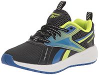 Reebok,Boys, Durable XT,core Black/Vector Blue/Acid Yellow,3