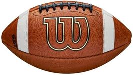 Wilson GST Leather Game Football - 