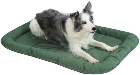 KHONSU PET Durable Dog Bed Tough and Tear Proof Dog Crate Bed, 800lbs Tear Strength PVC-Backed Waterproof Ped Bed Mat Indoor & Outdoor Use for Dogs up to 60 lbs