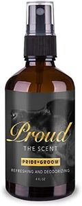 Pride and Groom Proud – Long Lasting Luxurious Dog Grooming Spray & Pet Deodorizer with Uniquely Uplifting, Fresh and Clean Signature Scent, Safe for Sensitive Skin & Noses – 4 fl oz